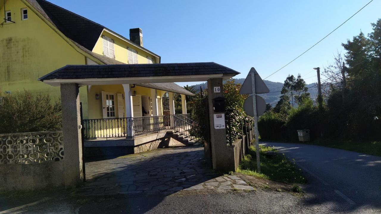 Villa Casa Con Jardin En La Playa De Almieiras Fene Exterior foto